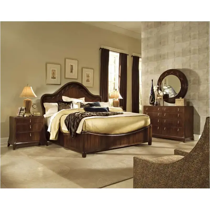 591-337 American Drew Furniture Bob Mackie Home Signature Bedroom Furniture Bed