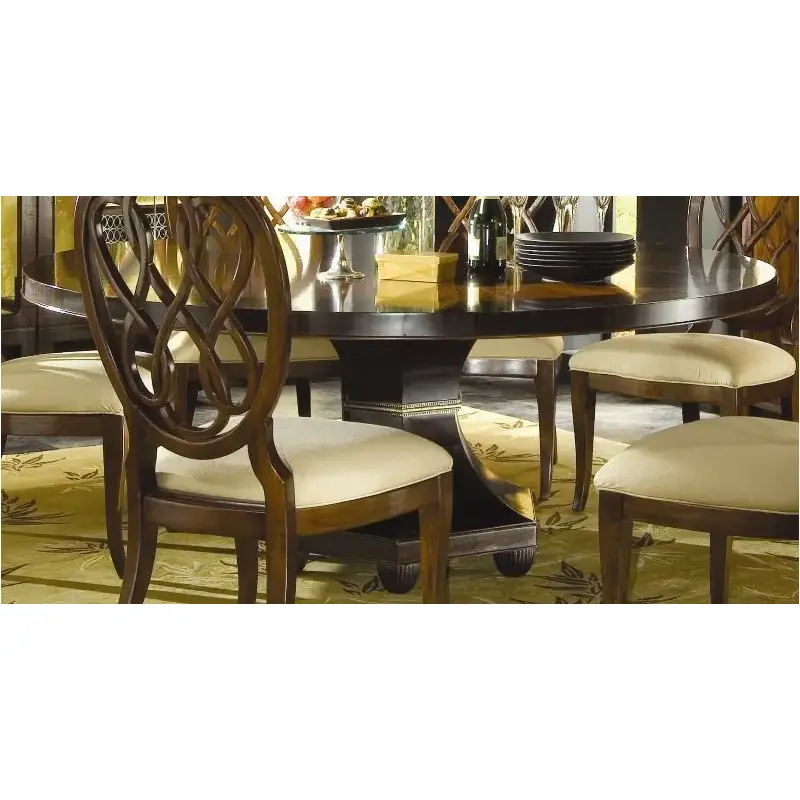 591-704 American Drew Furniture Bob Mackie Home Signature Dining Room Furniture Dining Table