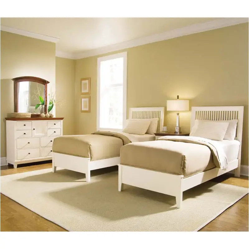 181-320w American Drew Furniture Sterling Pointe-white Bedroom Furniture Bed