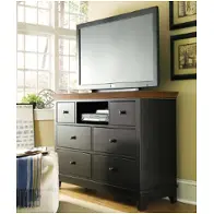 181-585bc American Drew Furniture Sterling Pointe-black Home Entertainment Furniture Entertainment Center