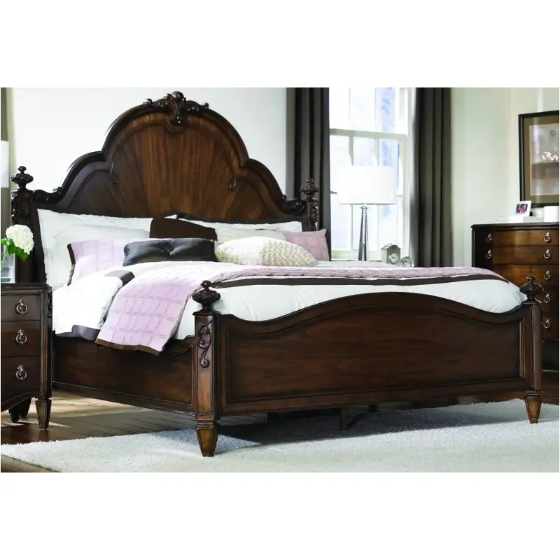 908-316 American Drew Furniture Jessica Mcclintock Couture - Mink Bedroom Furniture Bed