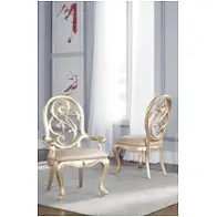 908-639 American Drew Furniture Jessica Mcclintock Couture - Silverleaf Dining Room Furniture Dining Chair