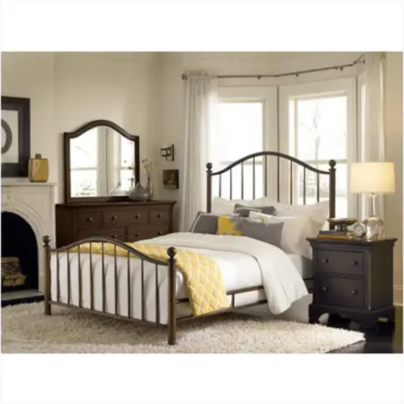 901-398s American Drew Furniture Ashby Park-sage Bedroom Furniture Bed