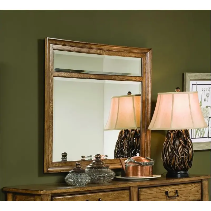 114-020 American Drew Furniture Americana Home - Oak Bedroom Furniture Mirror