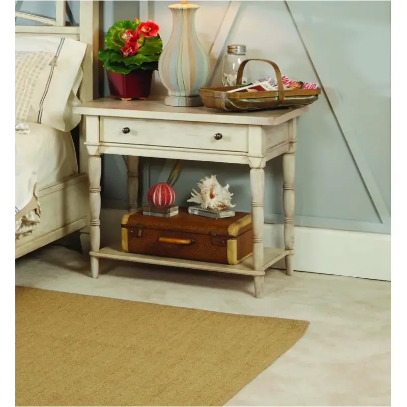 114-400w American Drew Furniture Americana Home - White Bedroom Furniture Nightstand