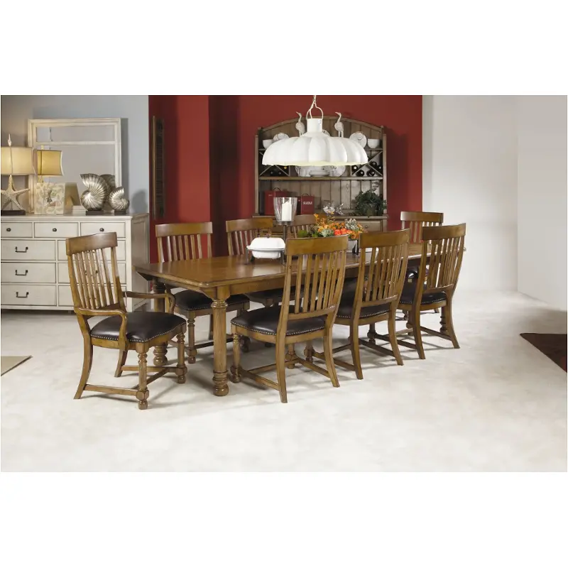 114-760 American Drew Furniture Americana Home - Oak Dining Room Furniture Dining Table
