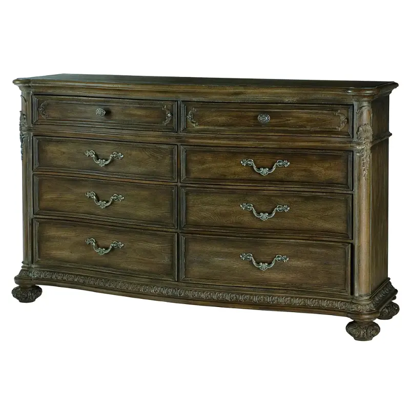 217-130b American Drew Furniture Jessica Mcclintock - The Boutique - Baroque Bedroom Furniture Dresser