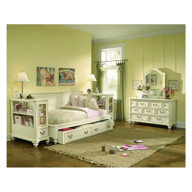 149-923 American Drew Furniture Retreat - Antique White Bedroom Furniture Daybed
