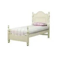 149-930 American Drew Furniture Retreat - Antique White Bedroom Furniture Bed