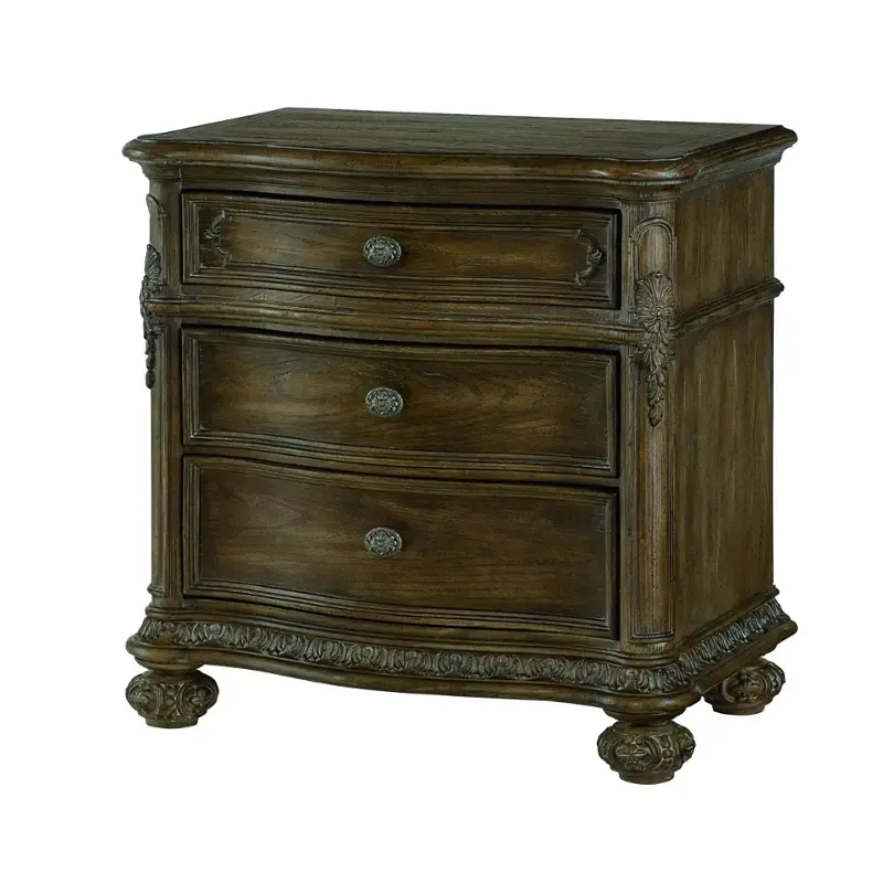 217-420b American Drew Furniture Jessica Mcclintock - The Boutique - Baroque Bedroom Furniture Nightstand