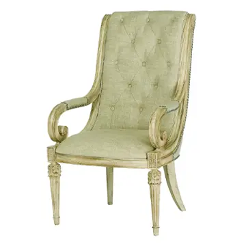 217-637w American Drew Furniture Jessica Mcclintock - The Boutique - White Veil Dining Room Furniture Dining Chair
