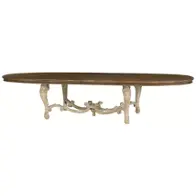 217-746l American Drew Furniture Jessica Mcclintock - The Boutique - White Veil Dining Room Furniture Dining Table
