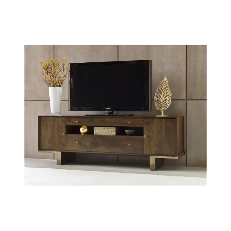 600-585 American Drew Furniture Modern Organics Home Entertainment Furniture Tv Console