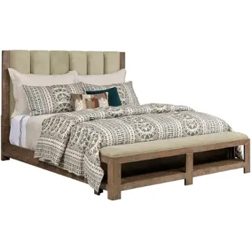 Louis Philippe Cappuccino King Bed w/Dresser & Mirror Kiki's