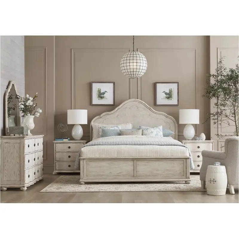 309-313c American Drew Furniture Cambric Bedroom Furniture Bed