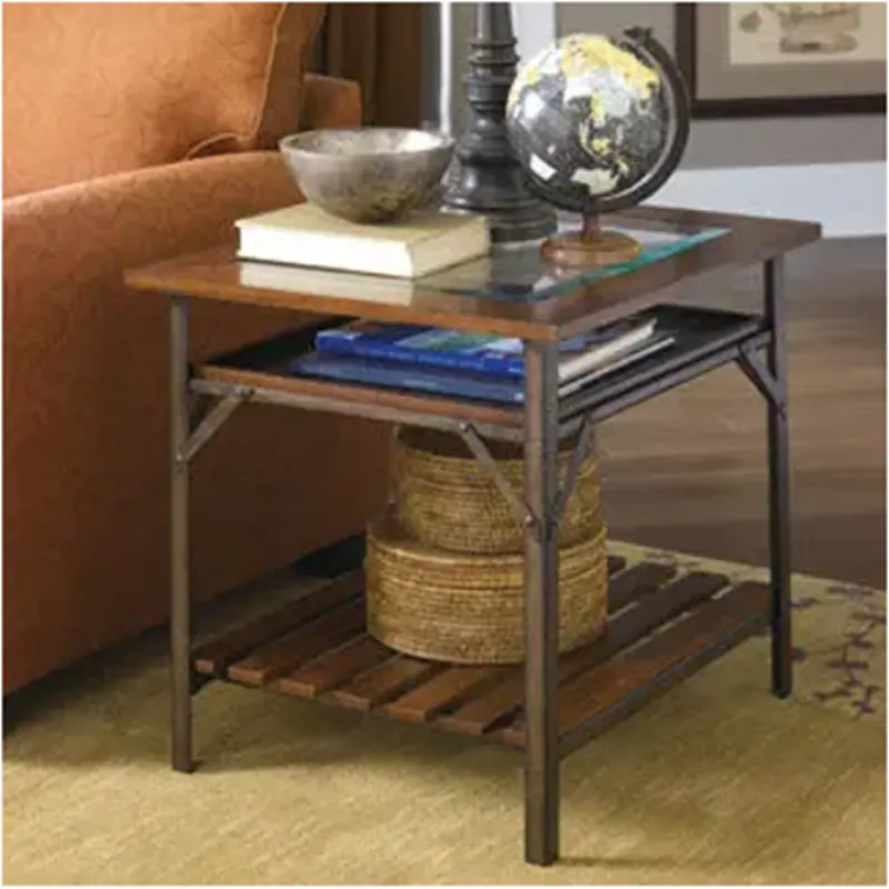 050-915 Hammary Furniture Mercantile Living Room Furniture End Table