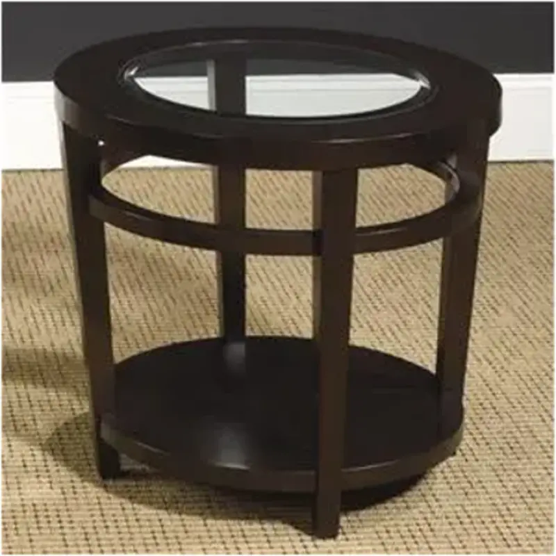 Urbana Round End Table: Modern Design Meets Functional Elegance