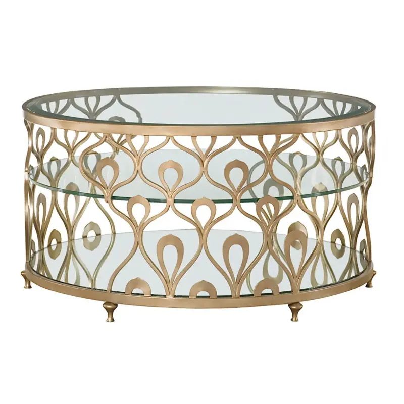 308-912 Hammary Furniture Bob Mackie Living Room Furniture Cocktail Table