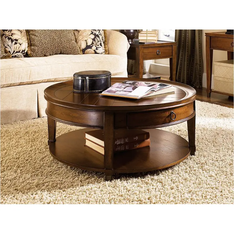 197-911 Hammary Furniture Sunset Valley Round Cocktail Table