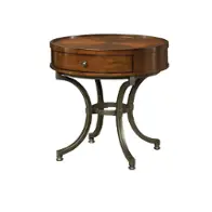 358-918 Hammary Furniture Barrow Living Room Furniture End Table