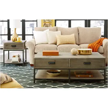 444-915 Hammary Furniture Parsons Living Room Furniture End Table
