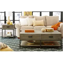 444-915 Hammary Furniture Parsons Living Room Furniture End Table