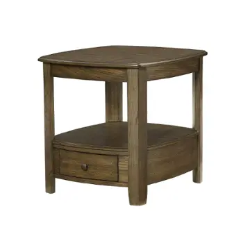 446-915 Hammary Furniture Primo - Graphite Living Room Furniture End Table