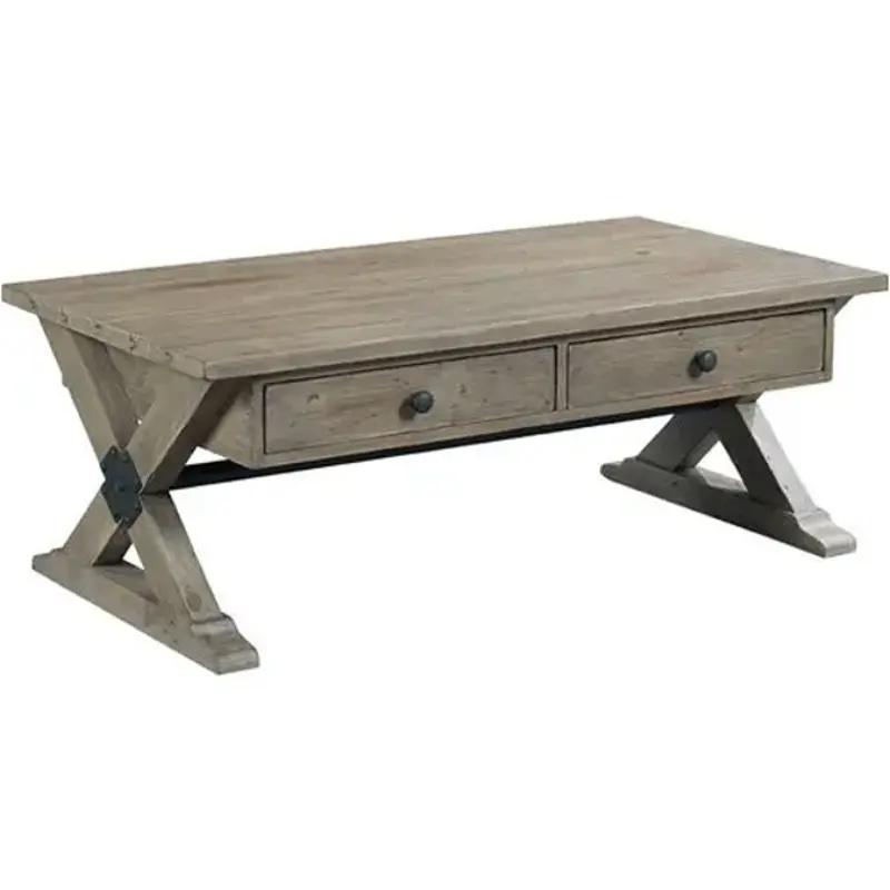523-910 Hammary Furniture Reclamation Place Living Room Furniture Cocktail Table