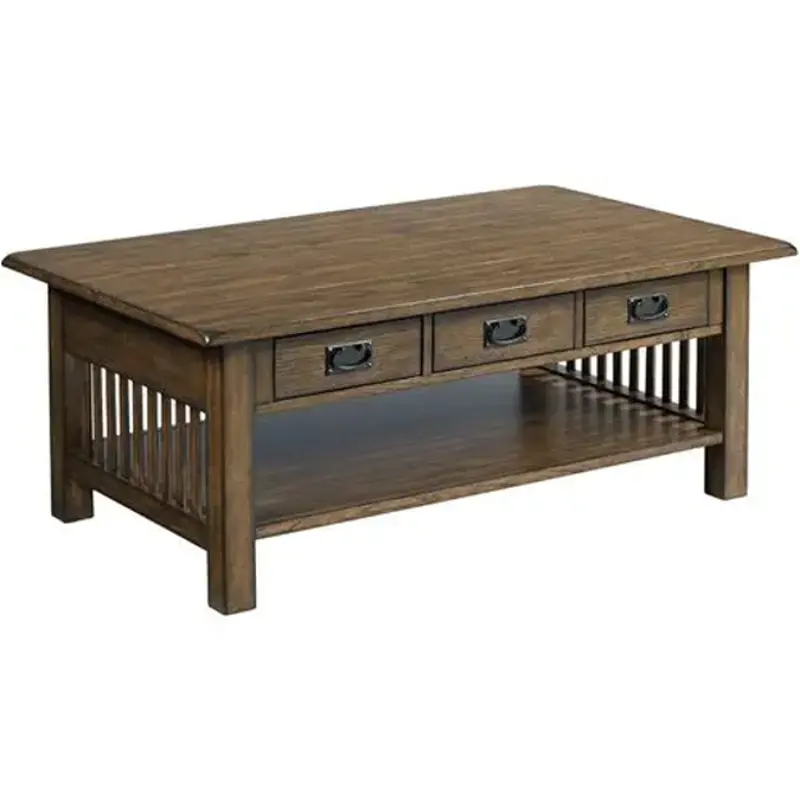 569-910 Hammary Furniture Canyon Ii Living Room Furniture Cocktail Table