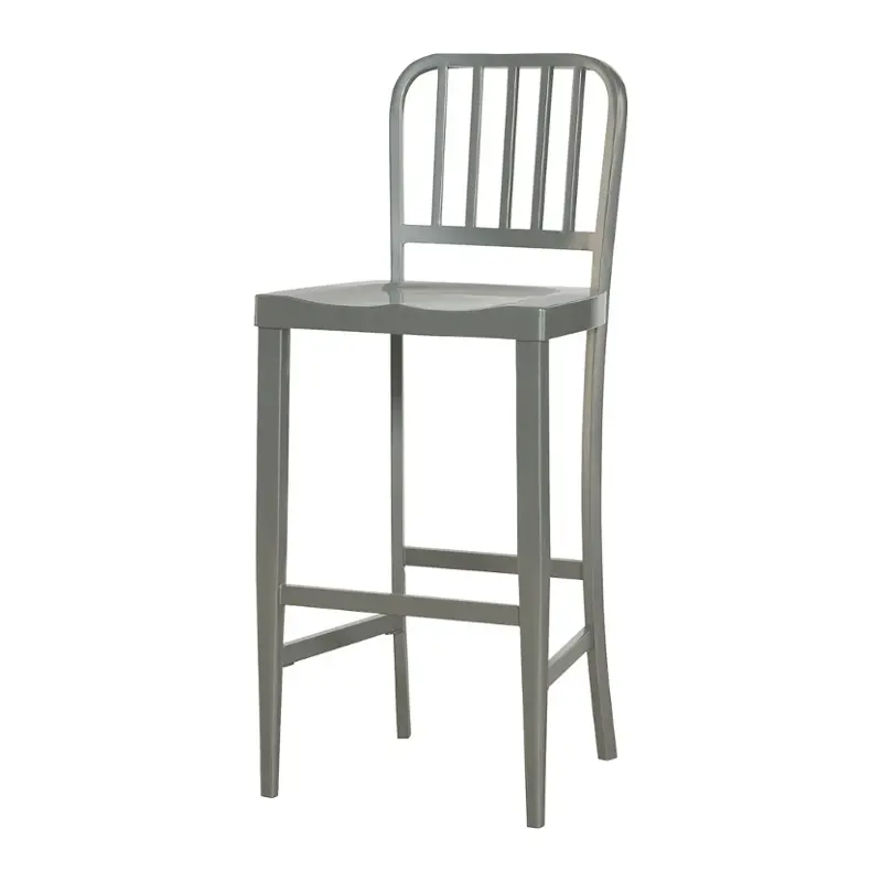 090581 Hammary Furniture Hidden Treasures Gray Bar Stool