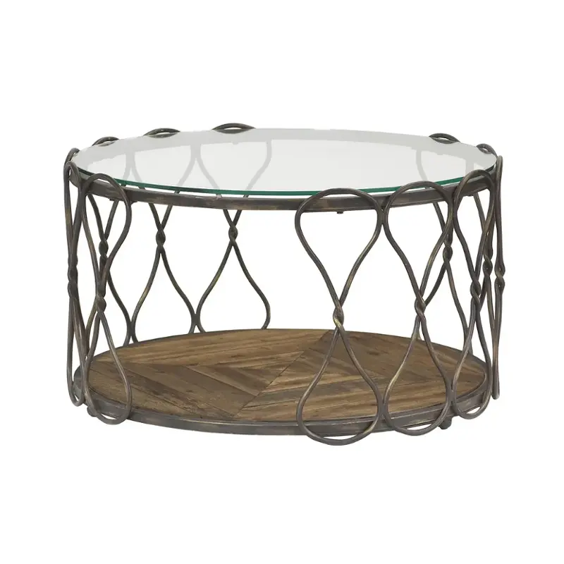 090-713 Hammary Furniture Hidden Treasures Living Room Furniture Cocktail Table