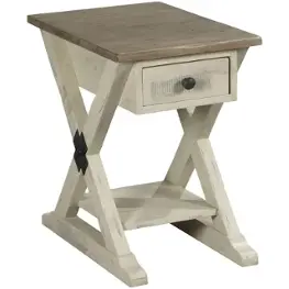523-916w Hammary Furniture Reclamation Place Living Room Furniture End Table