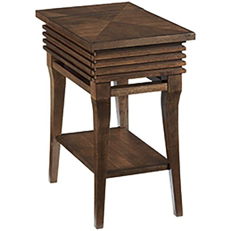 579-917 Hammary Furniture Groovy Charging Chairside Table