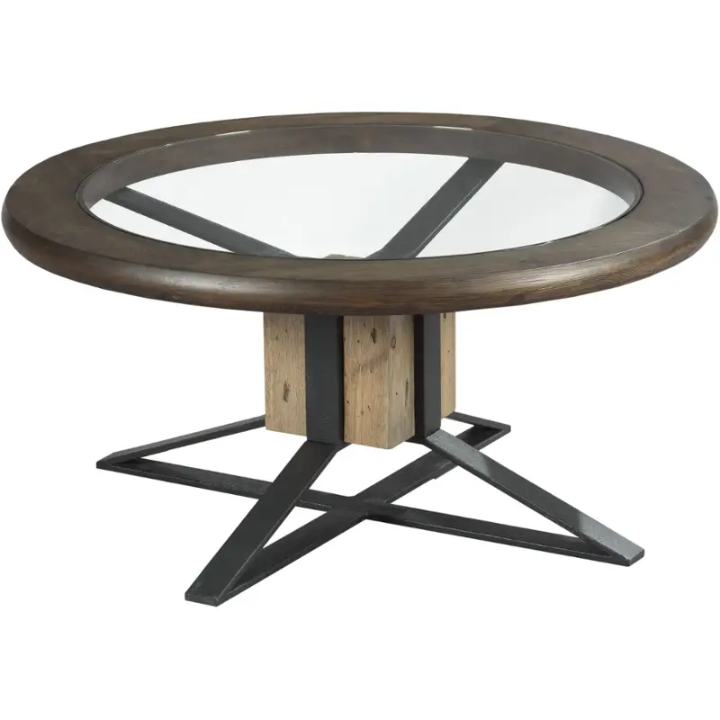 710-911 Hammary Furniture Junction Living Room Furniture Cocktail Table