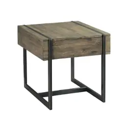626-916 Hammary Furniture Modern Timber Living Room Furniture End Table