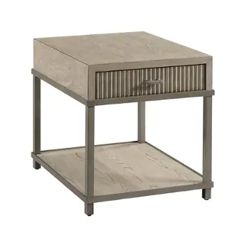 924-915 Hammary Furniture West Fork Living Room Furniture End Table