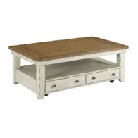 988-910 Hammary Furniture Chambers Living Room Furniture Cocktail Table