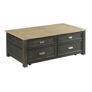 953-910 Hammary Furniture Lyle Creek Living Room Furniture Cocktail Table