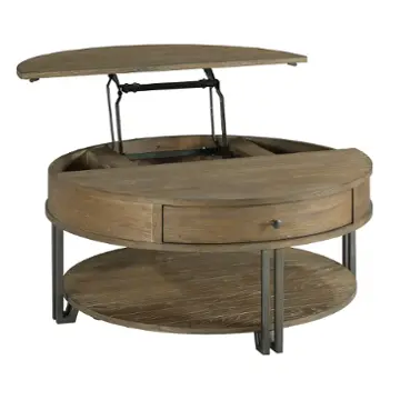 954-911 Hammary Furniture Saddletree Living Room Furniture Cocktail Table