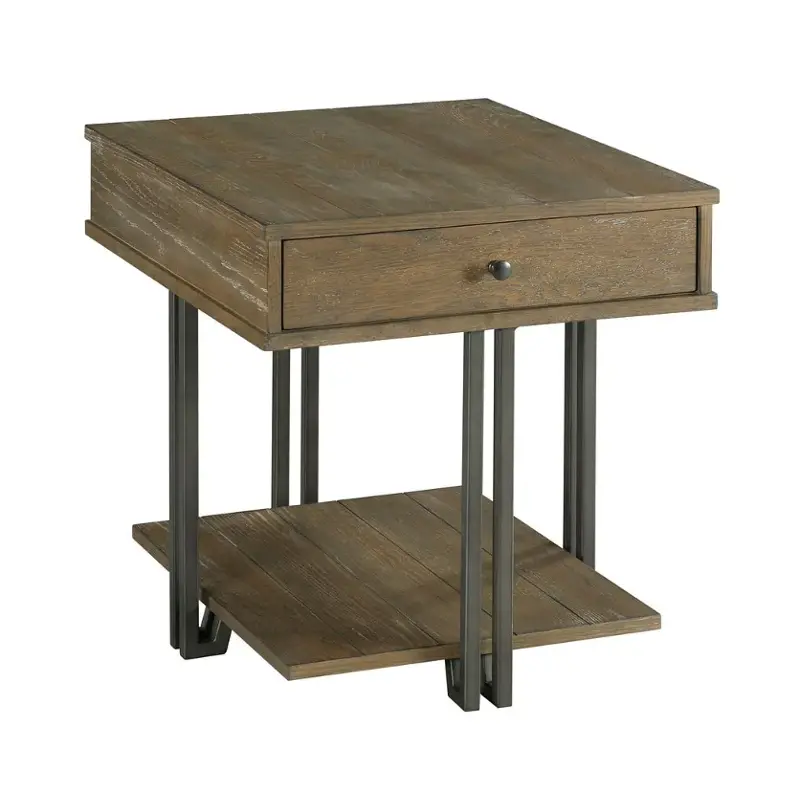 954-915 Hammary Furniture Saddletree Living Room Furniture End Table