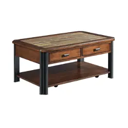 675-913 Hammary Furniture Hamilton Living Room Furniture Cocktail Table