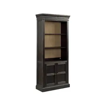 038-589 Hammary Furniture Hancock Home Office Furniture Bookcase