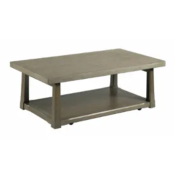 Workbench Small Rectangular Cocktail Table Hammary