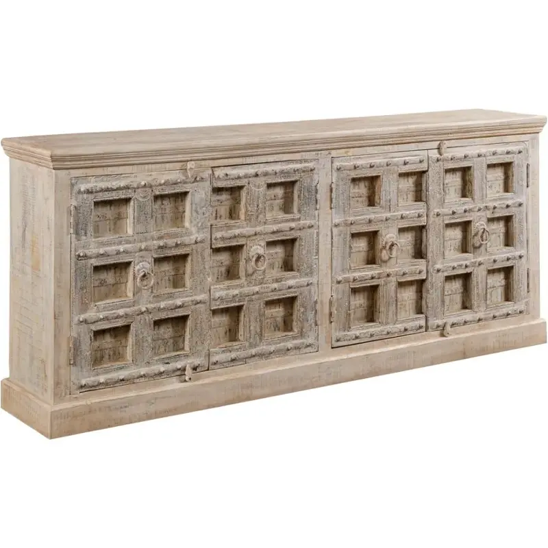 090-1058 Hammary Furniture Old World Four Door Cabinet