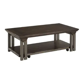 174-910 Hammary Furniture Ketchum Living Room Furniture Cocktail Table