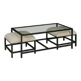 074-913 Hammary Furniture Mackintosh Living Room Furniture Cocktail Table