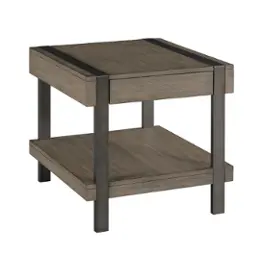 180-915 Hammary Furniture Sandler Living Room Furniture End Table