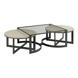 201-917 Hammary Furniture Portrait Living Room Furniture Nesting Table