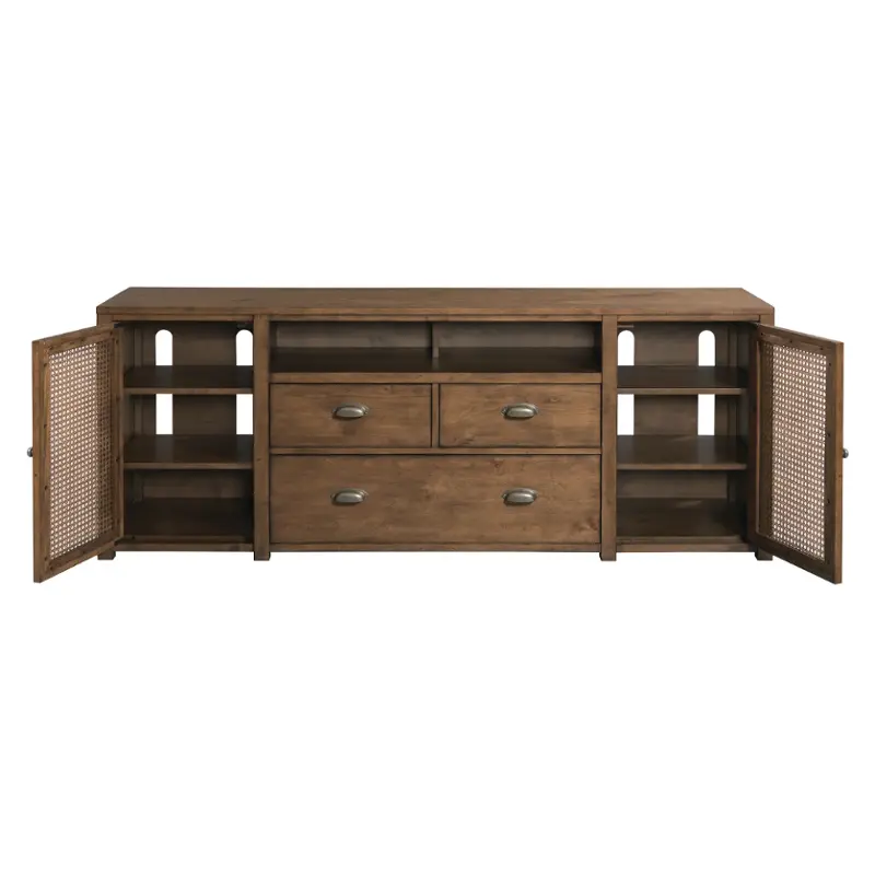 207-585 Hammary Furniture Foster Living Room Furniture Tv Console