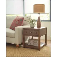 207-915 Hammary Furniture Foster Living Room Furniture End Table